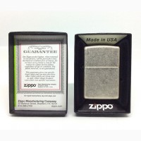 Зажигалка Zippo 121FB Antique Silver Plate
