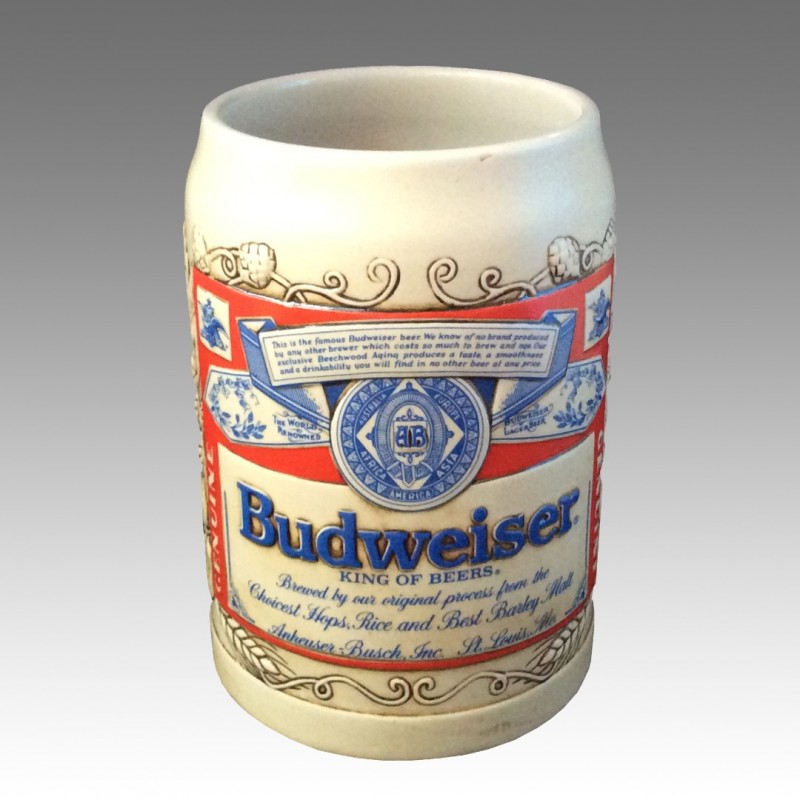 Фото 4. Кружка пивная керамическая Budweiser Collector