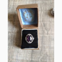 Серебряное женское кольцо