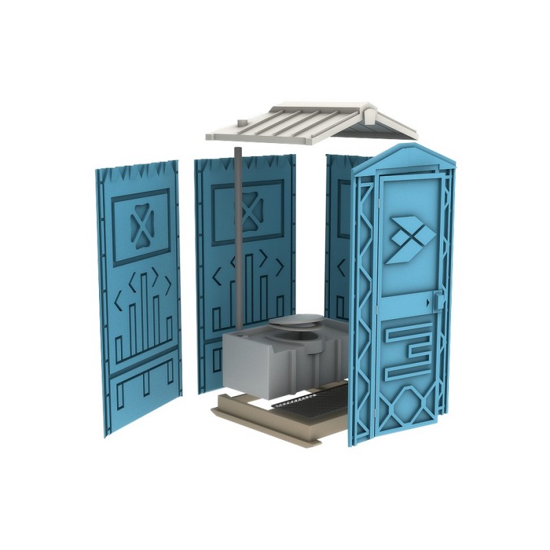 Фото 3. Новая туалетная кабина, биотуалет Ecostyle