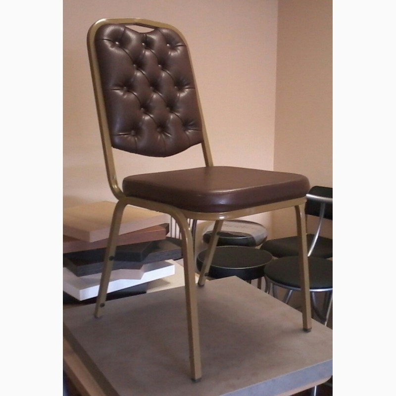 Фото 5. Банкетные стулья на металлокаркасе для ресторана, кафе