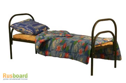 Фото 6. Армейские кровати со спинками ДСП, кровати трехъярусные металлические