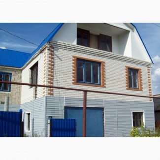 Продается недостроенный дом, в двух уровнях с крышей мансардного типа