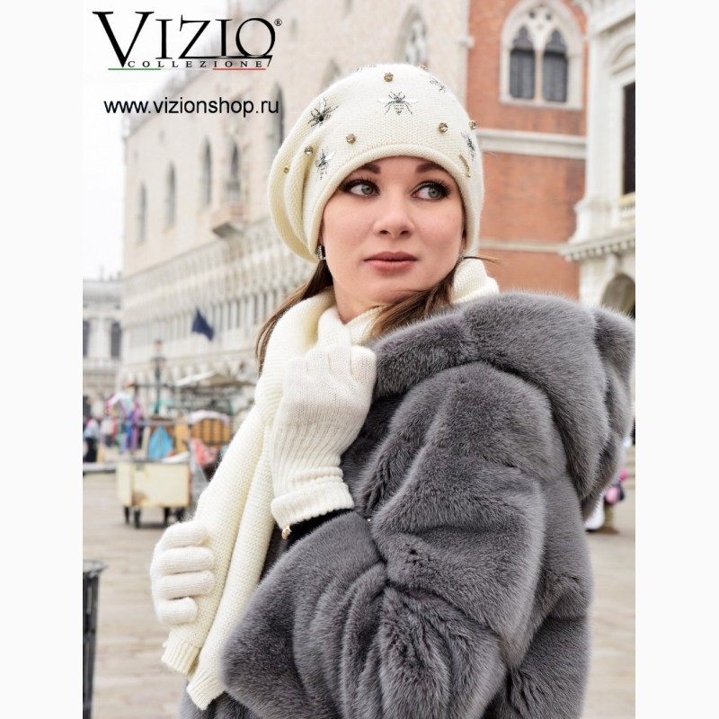 Фото 2. Женские шапки Vizio Италия осень - зима 2019 - 2020