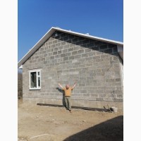 Оштукатуривание стен из арболит блока. Строительство дома из Арболитовых блоков
