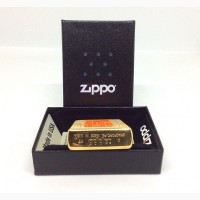 Зажигалка Zippo 204B Brushed Brass