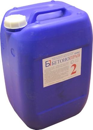 Бетоноправ 2 Жидкая добавка для получения коррозионностойких бетонов