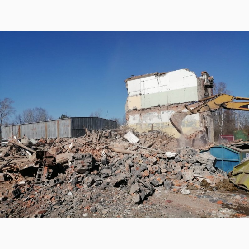 Фото 2. Снос и демонтаж в Санкт-Перебкурге по низким ценам