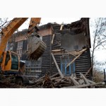 Демонтаж домов и строений быстро
