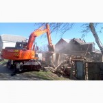 Демонтаж домов и строений быстро