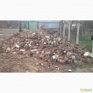 Бой кирпича строй-мусор с доставкой по г. Краснодару