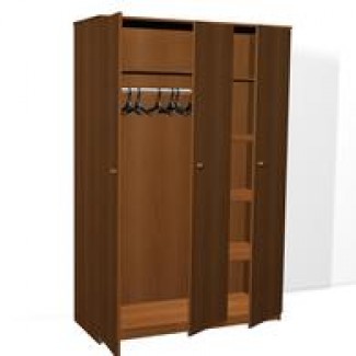 Шкаф двухъдверный дешево для общежитий и гостиницы оптом по 2450 руб