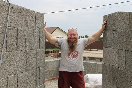 Фото 3. Строительство дома с Ракушечника в Евпатории / Строительство домов в Крыму