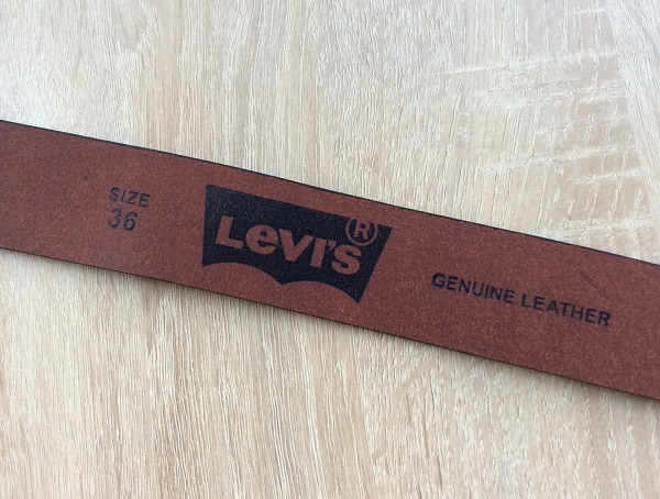 Фото 5. Ремень мужской Levis 40 mm Beveled Edge and Logo (Brown)
