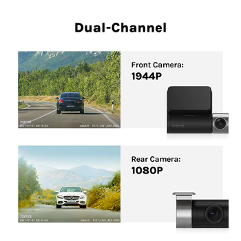 Фото 3. Dash Cam Pro Plus+ A500S 1944P GPS ADAS Car Camera
