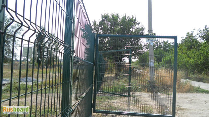 Фото 3. Распашные ворота 3Д сетка 1.53мx4м Выбор цвета RAL