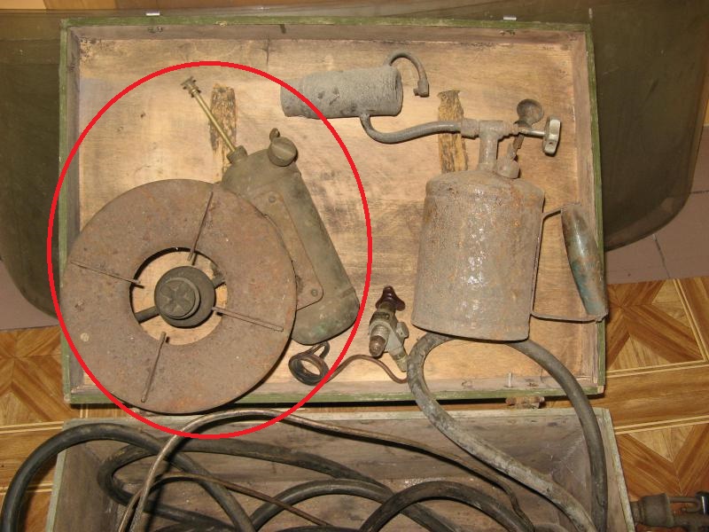 Фото 4. Примус (бытовой нагревательный прибор, ориентировочно 1918-1920-е гг.) 5000 руб