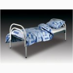 Кровати металлические двухъярусные, кровати для рабочих, кровати оптом