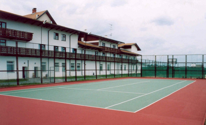 Фото 8. Теннисный корт по доступной цене и в минимальные сроки. Строительство