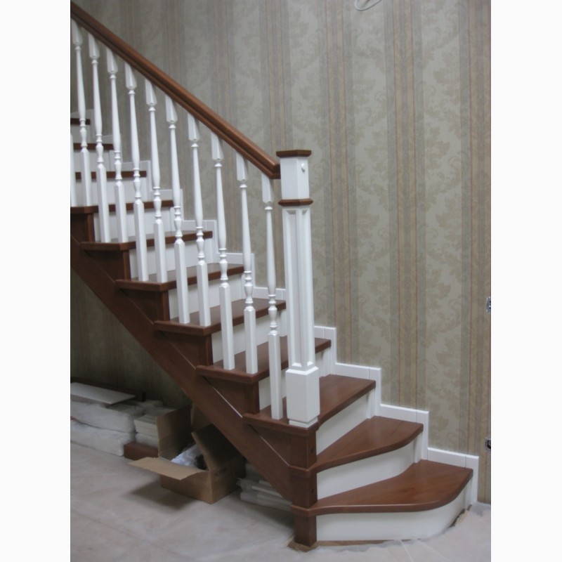 Фото 3. Изготовление деревянных лестниц на второй этаж заказать