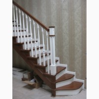 Изготовление деревянных лестниц на второй этаж заказать