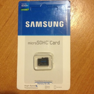 Карта micro cd SAMSUNG 64 GB новая 1400 руб. в упаковке почтой