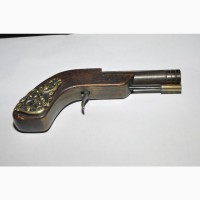Оригинальный маленький дорожный пистолет капсюльного типа. 19 век