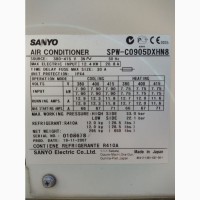 Продажа системы кондиционирования SANYO SPW-C0905DXHN8 б/у
