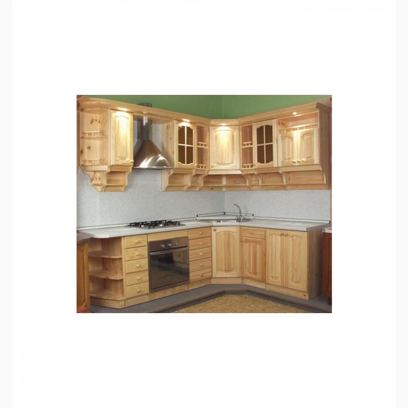 Фото 8. Кухонные гарнитуры из дерева, ЛДСП, под старину и так далее