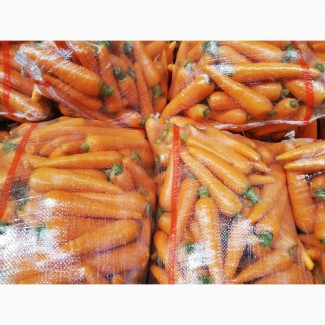 Продам Морковь мытая, 15-25 см, пакет 18 кг, Россия