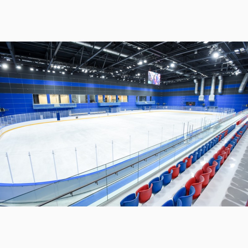 Фото 4. Охлаждения ледовой арены, катков, искусственный лед