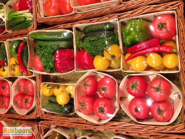 Фото 4. Упаковка для овощей и фруктов натуральная