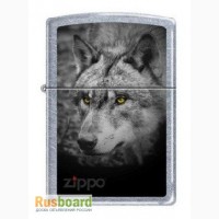 Зажигалка Zippo 5179 Black and White Wolf