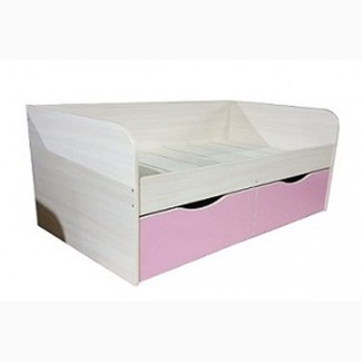 Детская одноярусная кровать с ящиками