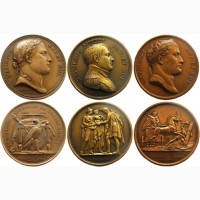 Настольные медали памяти Наполеона
