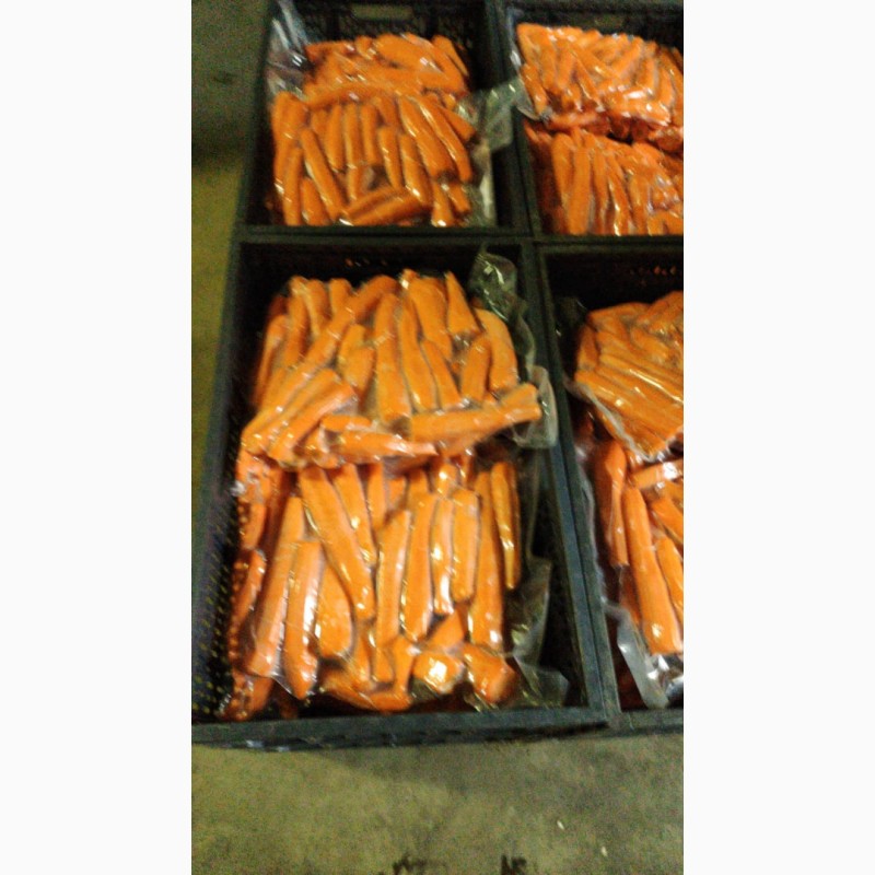 Фото 19. Овощи очищенные в вакуумной упаковке (картофель, лук, морковь, чеснок, свекла)
