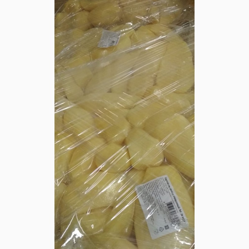 Фото 9. Овощи очищенные в вакуумной упаковке (картофель, лук, морковь, чеснок, свекла)