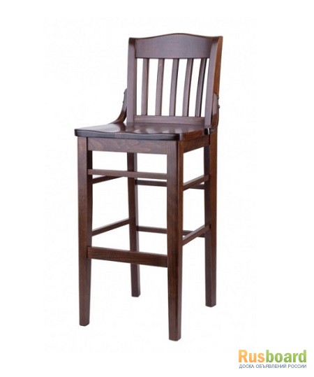 Фото 3. Барные деревянные стулья
