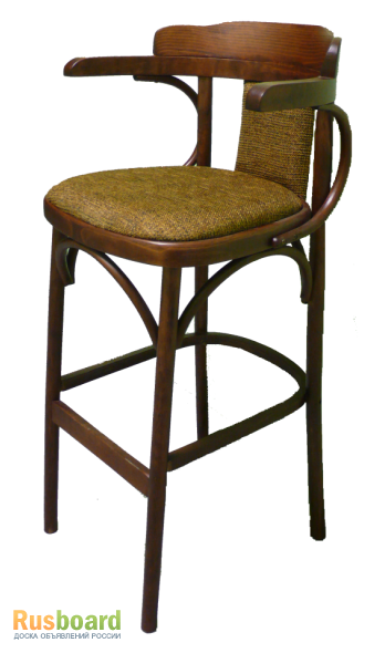 Фото 5. Барные деревянные стулья