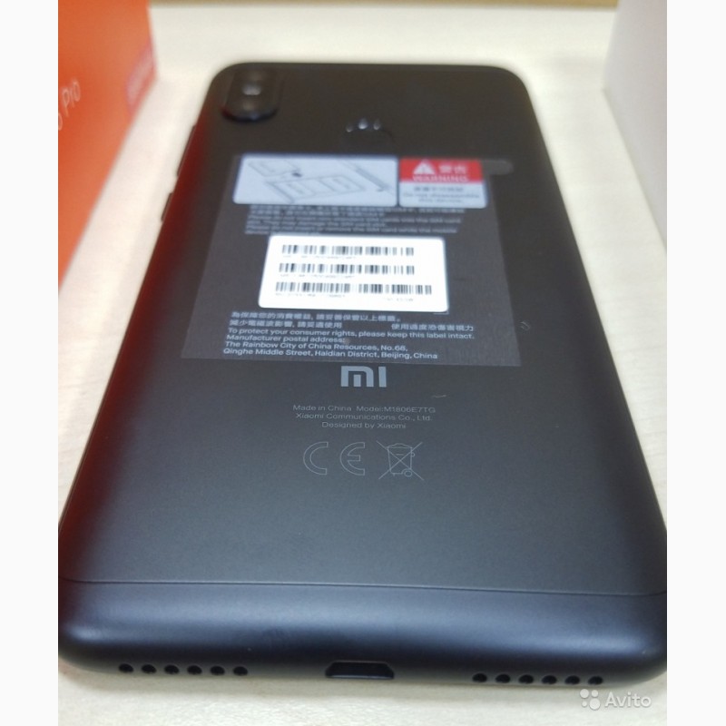Фото 3. Новый Xiaomi Redmi Note 6Pro 4Gb/64gb lte