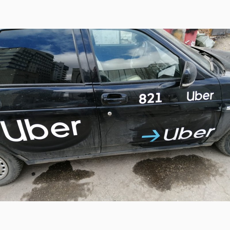 Фото 5. Магнитные наклейки Uber Яндекс такси Сити Мобил