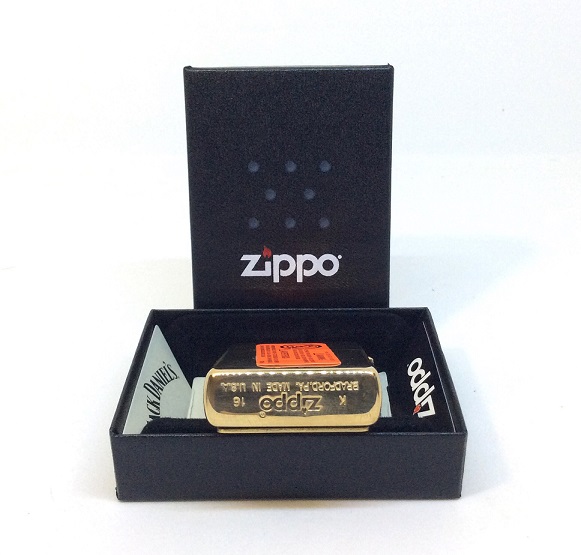 Фото 4. Зажигалка Zippo 254BJD 428 Jack Daniels Brass Emblem