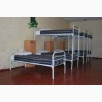 Металлические кровати для лагерей, домов отдыха. Недорого, оптом