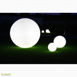 Светящиеся LED шары и кубы. Светящаяся LED мебель