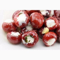 Македонские маринов. перчики фаршированные сливочным сыром - 1, 8 кг (чистого продукта)