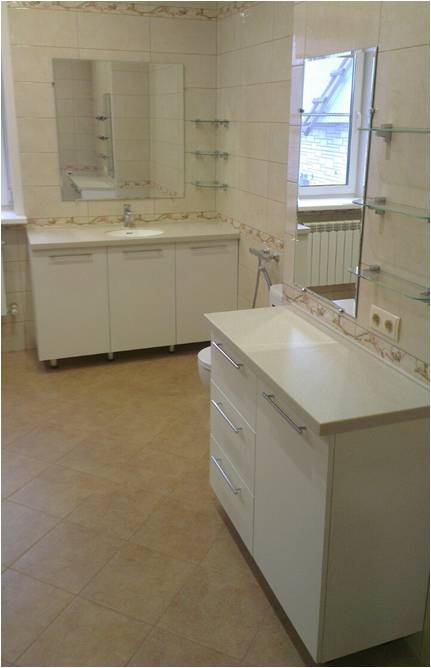 Фото 12. Мебель для ванной комнаты на заказ в Самаре