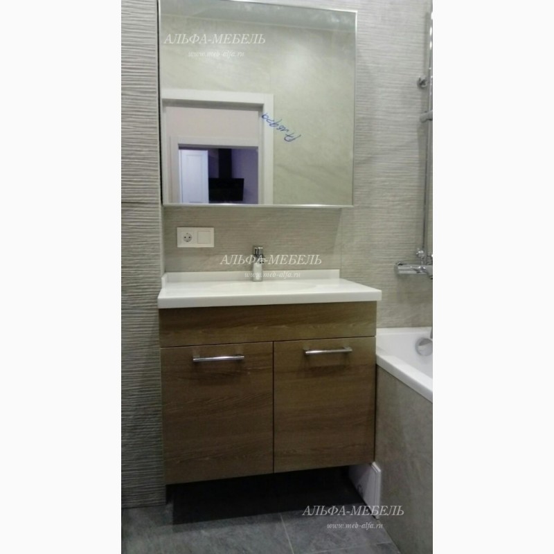 Фото 13. Мебель для ванной комнаты на заказ в Самаре