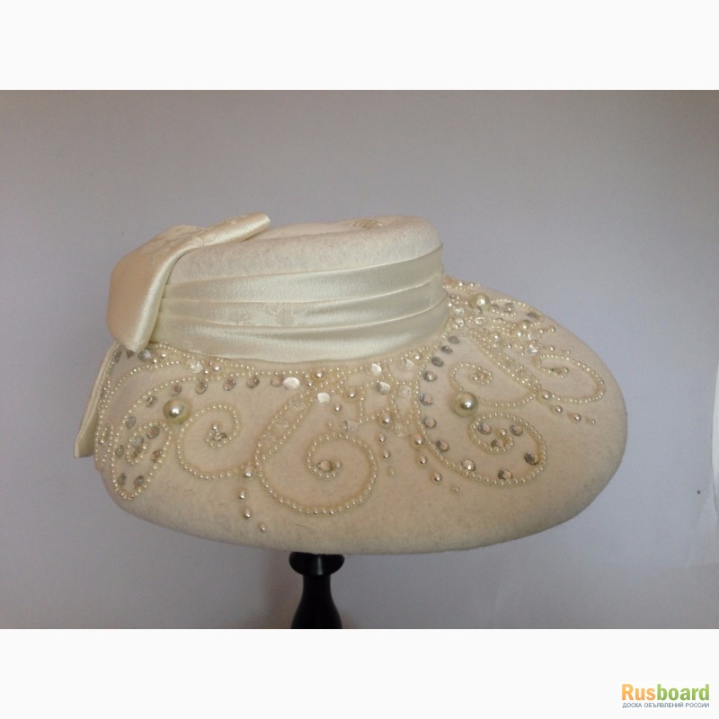 Фото 2. Свадебные шляпы, шляпки, вуалетки: пошив на заказ