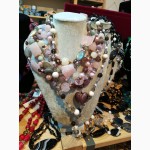 Женские украшения из натуральных камней: бусы. браслеты, серьги