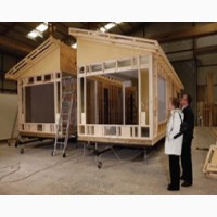 Производство каркасно-модульных домов из дерева